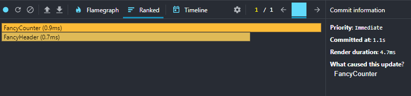 Push state down flamegraph